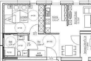 Moderne 2-Zimmer-Wohnung – KfW--Standard und Stellplatz – Niedernstraße 2a, 33775 Versmold – Vorschaubild 15