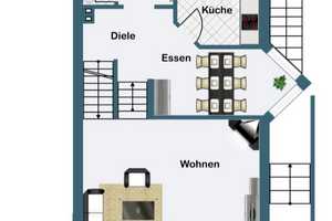 Einziehen & Wohlfühlen: Stilvolle Split-Level-Doppelhaushälfte mit Südgarten, Kamin & Fernblick – Essen – Vorschaubild 23