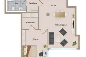 2,5 Zimmerwohnung im Lloydhof – Die vollständige Adresse der Immobilie erhältst du vom Anbieter., 28195 Altstadt, Bremen – Vorschaubild 7