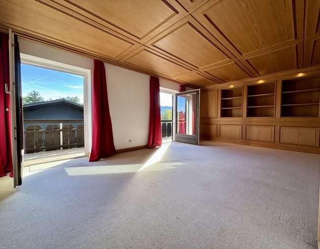 Immobilie in Murnau am Staffelsee - Murnau: 3-Zimmer-Dachgeschosswohnung im Landhausstil mit Balkon - Bild 4