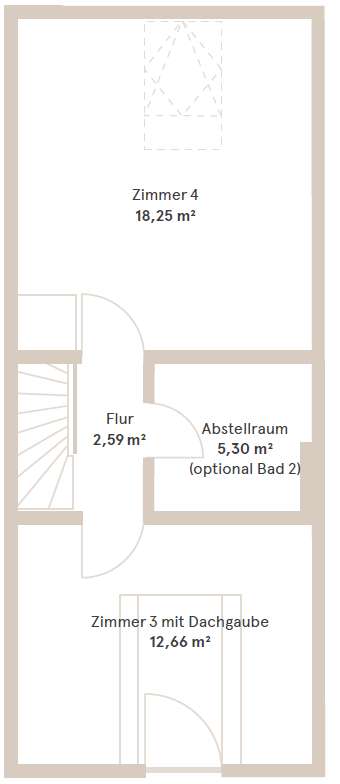 Grundriss Dachgeschoss