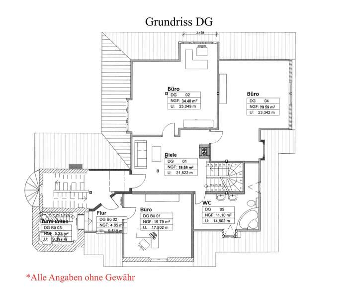 Grundriss DG