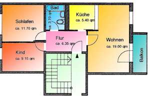 Einziehen und wohlfühlen...3-Zimmer-Wohnung mit neuem Traumbad! – Gustav-Zenker-Straße 9, 39218 Schönebeck (Elbe) – Vorschaubild 3