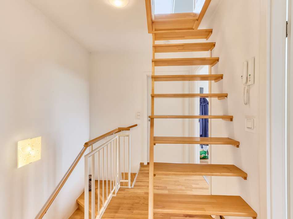 Treppenaufgang zum Dachgeschos