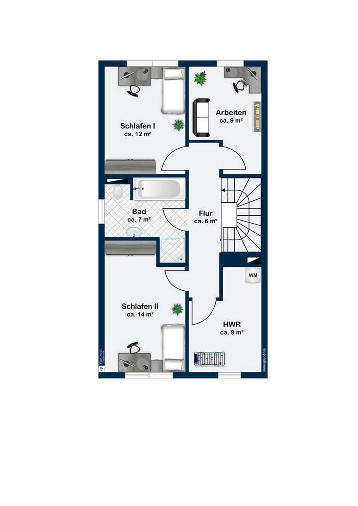 GRUNDRISS | OBERGESCHOSS