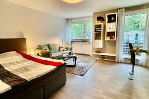Möblierte 1-Zimmerwohnung mit Balkon Stuttgart-Nord/Lenzhalde am Hang – Die vollständige Adresse der Immobilie erhältst du vom Anbieter., 70192 Lenzhalde, Stuttgart – Vorschaubild 2