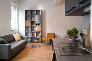 Geräumige 1-Zimmer Wohnung in der Nähe vom Ponttor! Vollmöbliert! Ca. 32 m²