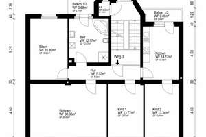 Großzügige 4-Zimmer-Wohnung mit zwei Balkonen in kleiner Eigentümergemeinschaft – Die vollständige Adresse der Immobilie erhältst du vom Anbieter., 58089 Wehringhausen, Hagen – Vorschaubild 15