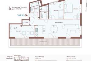 Lichtdurchflutet & großzügig: 4-Zimmer-Neubau mit Dachterrasse auf 128 m² – Berliner Straße 160, 10715 Wilmersdorf, Berlin – Vorschaubild 7