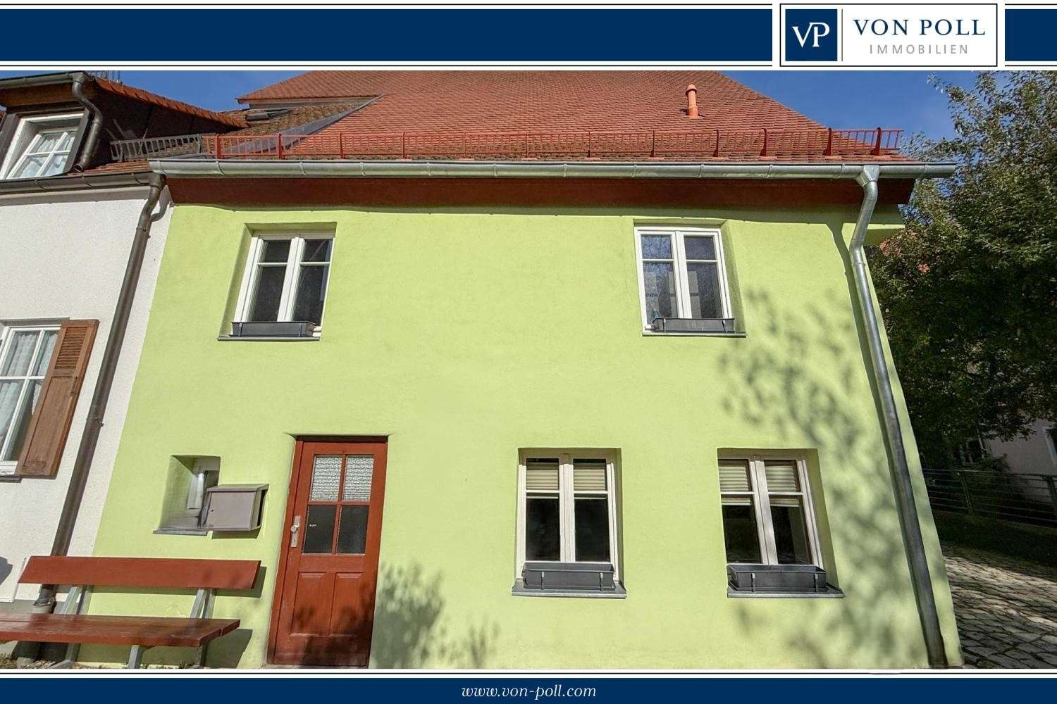 Entzückende Eigentumswohnung innerhalb der Stadtmauer Nördlingens mit Terrasse, Donau Ries Kreis – Bild 1