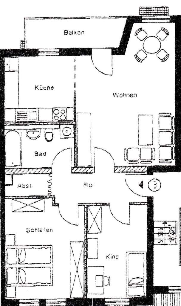 Immobilie in Machern - Sehr schöne Eigentumswohnung mit Garage - Bild 1