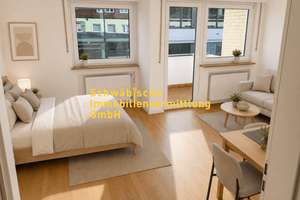 1-Zi.-Whg, sonniger Balkon, Einbauküche, SANIERT, Stuttgart-West – Die vollständige Adresse der Immobilie erhältst du vom Anbieter., 70176 Feuersee, Stuttgart – Vorschaubild 2