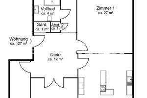 Wohnen im Jugendstil - mitten im Leben! – Die vollständige Adresse der Immobilie erhältst du vom Anbieter., 20249 Eppendorf, Hamburg – Vorschaubild 8
