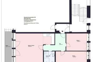 Renovierte 3 - Zimmer Wohnung direkt am Rotkreuzplatz – Nymphenburger Straße 166, 80634 Dom Pedro, München – Vorschaubild 6