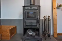 Kaminofen im Wohnzimmer