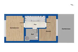 Modernes Reihenmittelhaus mit Dachterrasse und kleinem Garten in Hamburg Duvenstedt – Die vollständige Adresse der Immobilie erhältst du vom Anbieter., 22397 Duvenstedt, Hamburg – Vorschaubild 18