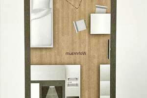Vollmöbliertes 1 Zimmer Apartment in München-Riem nähe Messe – Willy-Brandt-Allee 14, 81825 Messestadt Riem, München – Vorschaubild 12