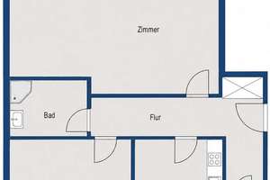 MA-Lindenhof: moderne 2 Zimmerwohnung mit Balkon – Die vollständige Adresse der Immobilie erhältst du vom Anbieter., 68163 Lindenhof, Mannheim – Vorschaubild 9
