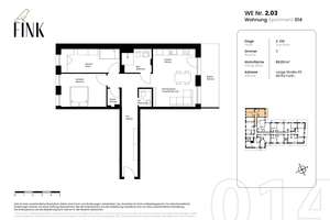 Familienfreundliche 3-Zimmer-Wohnung mit Balkon – 90762 Stadtpark, Stadtgrenze, Fürth – Vorschaubild 15