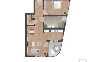 ERSTBEZUG JULI 2026 im Hochgelegen !Moderne 2 Zimmer-Wohnung TYP A