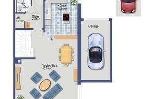 Familienfreundliche DHH: Terrasse, Dachterrasse & zusätzlicher Wohnbereich im Keller. – Die vollständige Adresse der Immobilie erhältst du vom Anbieter., 86453 Dasing – Vorschaubild 10