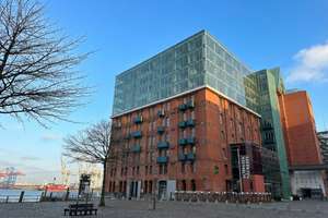 Elbblick 1. Reihe - Exklusive 2-Zimmer Wohnung in Hamburg am Fischmarkt - Wentzel Dr.