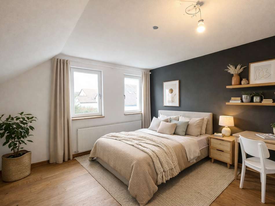 Schlafzimmer 2 DG Beispiel