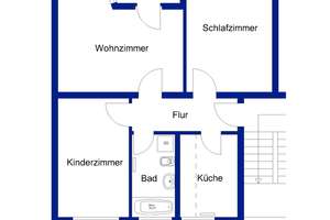 Schöne 3-Zimmer-Wohnung mit Einbauküche – Wipperstr. 6, 38448 Teichbreite, Wolfsburg – Vorschaubild 4