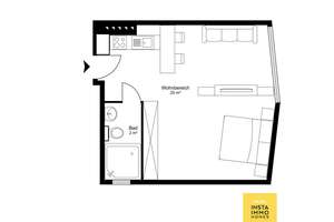 Dorotheenstraße: möbliertes Studio - klein aber fein! – Dorotheenstraße 80, 22301 Winterhude, Hamburg – Vorschaubild 14