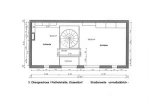 Aussergewöhnlich-Individuell– Zentral - Repräsentativ: Großzügige Wohnung im Industrie-Design – 40237 Düsseltal, Düsseldorf – Vorschaubild 15