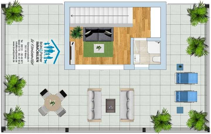DG - Dachterrasse mit Panorama