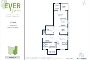 ++ WOHNEN IM SÜDEN BERLINS ++ Sonnige 3-Zimmer-Wohnung mit Balkon - KAPITALANLAGE – Wünsdorfer Straße 104, 12307 Lichtenrade, Berlin – Vorschaubild 2