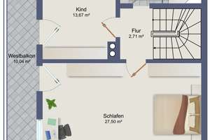 Wohnen am Feldrand – familienfreundliche DHH mit viel Platz und besonderer Wohnatmosphäre – Die vollständige Adresse der Immobilie erhältst du vom Anbieter., 83620 Feldkirchen-Westerham – Vorschaubild 30