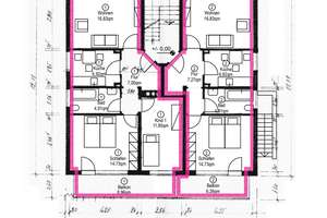 GÜNSTIGE 2 ZI WOHNUNG MIT BALKON & GARTEN - IN ANGERMUND – Zur Lindung 17, 40489 Angermund, Düsseldorf – Vorschaubild 12