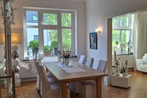 Seltene Gelegenheit - Lichtdurchflutete Jugendstil Altbauwohnung  in Oberkassel – 40549 Oberkassel, Düsseldorf – Vorschaubild 2