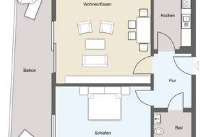 Barrierefreies Wohnen mit Balkon und Stellplatz! – Die vollständige Adresse der Immobilie erhältst du vom Anbieter., 1189 Kleinpestitz/Mockritz, Dresden – Vorschaubild 11