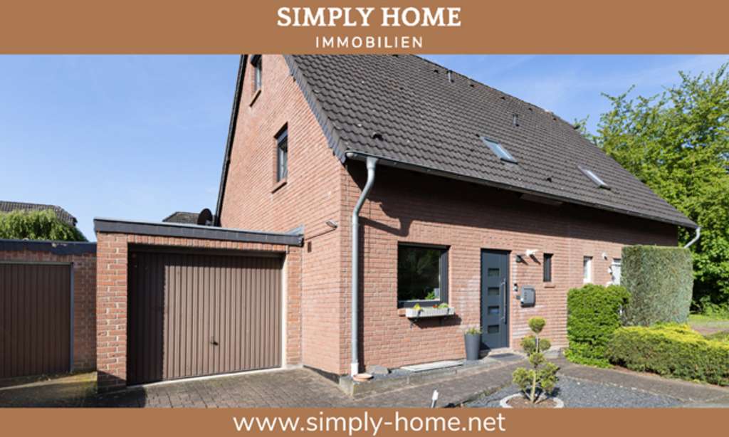 Modernisierte, familienideale DHH mit Vollkeller, Garage, Stellplatz, Garten und ausgebautem Studio
