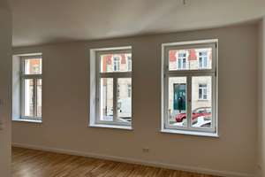 "Apartment für Singles" - helle 1-Raum-Wohnung - Fußbodenheizung, Parkett, CAT-7 Netzwerk, Wohnküche – Jahnstraße 60, 9126 Lutherviertel, Chemnitz – Vorschaubild 1
