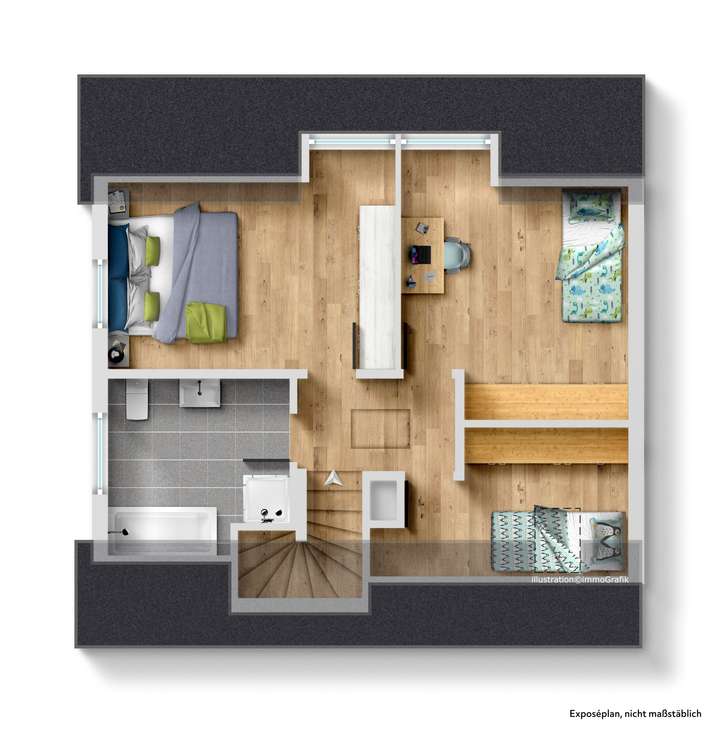 Grundriss Dachgeschoss