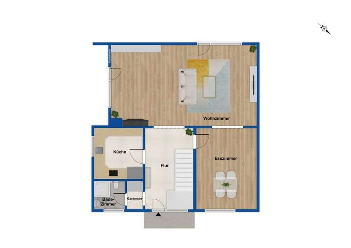 Grundriss Erdgeschoss