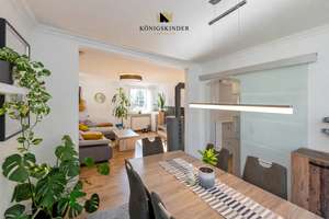 Sonnige 5 Zimmerwohnung auf 2 Etagen mit großem Balkon und Kamin