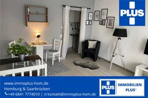 HOMBURG-ZENTRUM; MÖBLIERTES UND HELLES 1 ZIMMER APARTMENT MIT BALKON – Die vollständige Adresse der Immobilie erhältst du vom Anbieter., 66424 Homburg – Vorschaubild 1