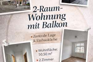 Helle 2-Raum-Wohnung mit Balkon und moderner Einbauküche – Bernsdorfer Straße 81, 9126 Bernsdorf, Chemnitz – Vorschaubild 1