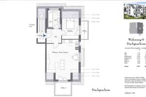 Stilvolle, neuwertige 2-Zimmer-DG-Wohnung mit Balkon und EBK in Aubing, München – Soldhofstr. 8, 81245 Altaubing, München – Vorschaubild 9