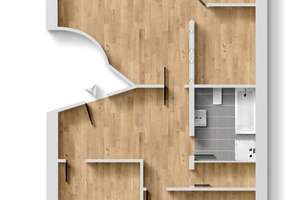 Ruhig, im 1. Stock, Lankwitz/Komponistenviertel, 3 Zimmer und 2 Terrassen mit Gartenblick  – Die vollständige Adresse der Immobilie erhältst du vom Anbieter., 12247 Lankwitz, Berlin – Vorschaubild 21