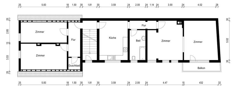 Immobilie in Ober-Ramstadt - Preisbrecher ! * 1-Familienhaus plus ELW mit Renovierungsauftrag - Bild 3