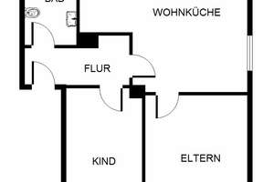 Komm nach Fischlaken: Sonnenhelle 3 Zimmer in Waldnähe – Kunkelsberg 9, 45239 Fischlaken, Essen – Vorschaubild 3