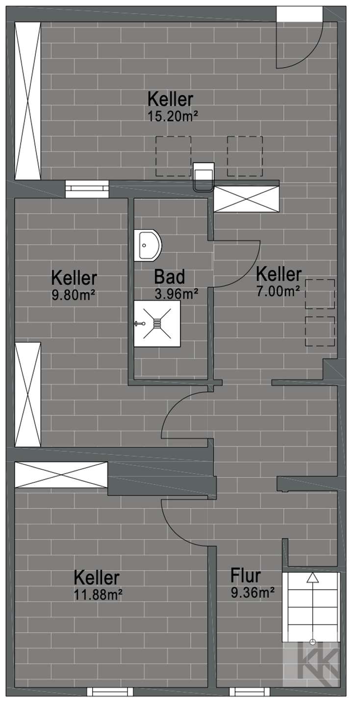 Grundriss Kellergeschoss