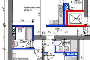 1 Monat Kaltmietfrei!! Stilvolle 3-Raum-Komfortwohnung mit Balkon – Zietenstr. 28, 9130 Chemnitz – Vorschaubild 18