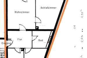 Lichtdurchflutete 3-Zimmer Wohnung mit zwei Balkonen in Nürnberg / Rennweg – Die vollständige Adresse der Immobilie erhältst du vom Anbieter., 90489 Wöhrd, Nürnberg – Vorschaubild 17